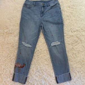 🍃🌸 Chico’s Jeans Size 6 (Chico’s Size 0.5)